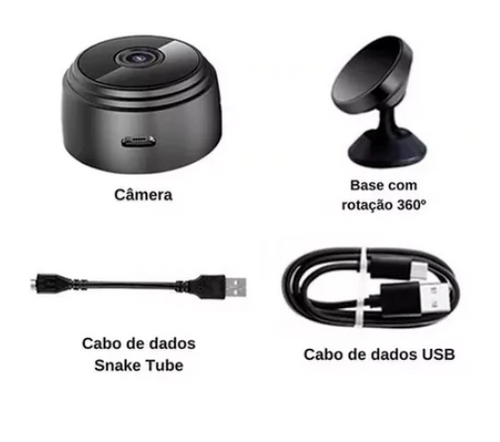 Câmera Sem Fio Smart Vision [HD] [Oferta leve 4 pague 3]