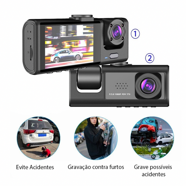 Câmera Veicular 360 DriveGuard [SEU CARRO MAIS SEGURO]